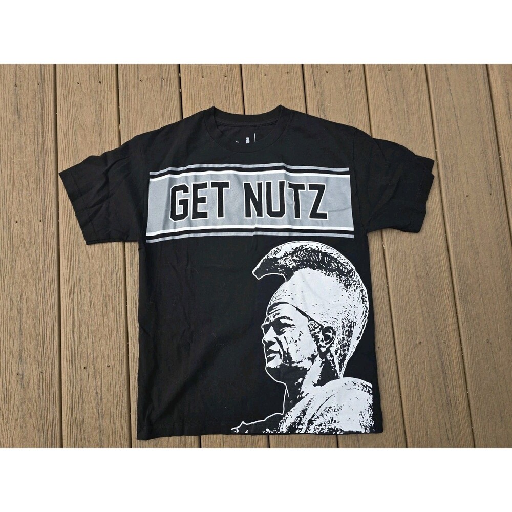 Get Nutz Hawaii Mens Medium Black TShirt 100% Cotton